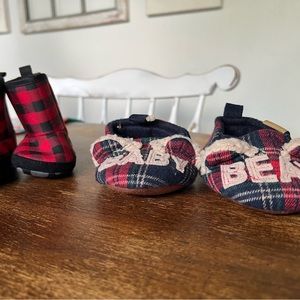 Newborn, baby boots, and slippers
